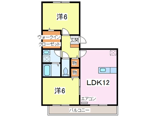 長浦駅 徒歩7分 2階の物件間取画像